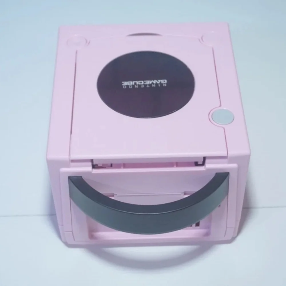 Pastel Pink Nintendo GameCube Console DOL-101 (USA) with Pink LED & Controller